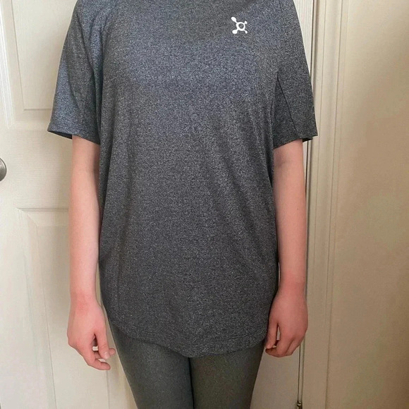 lululemon athletica Tops - Lululemon x Orangetheory Gray Athletic T-Shirt